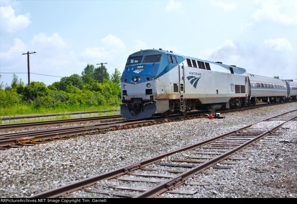 AMTK 101 on train 63